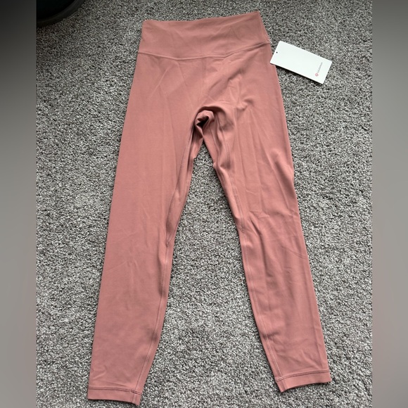 Lululemon Align Leggings-New w/t Tags-Mauve - Picture 6 of 8